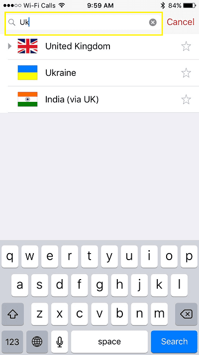 4.8 location search in action