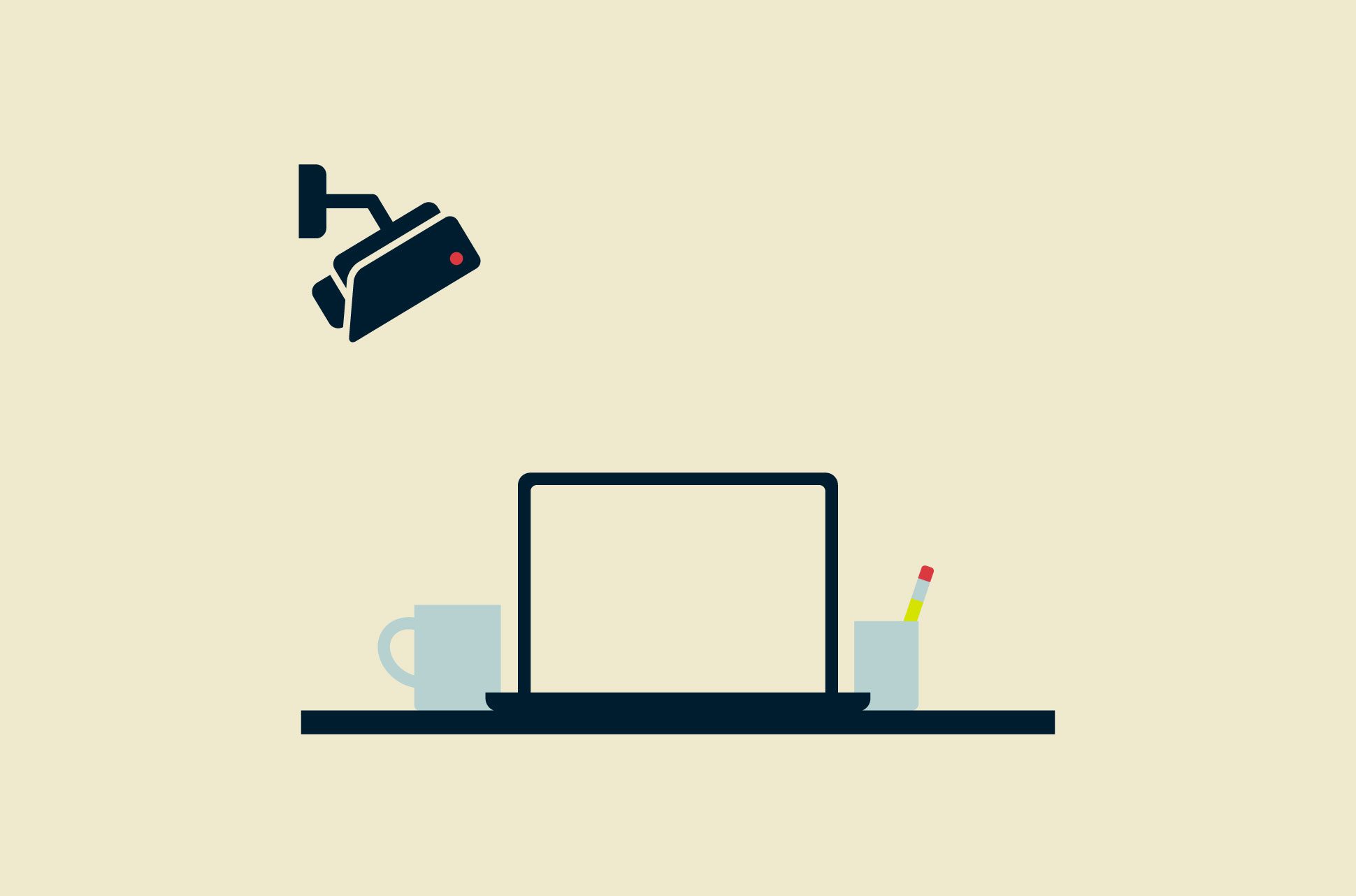 A laptop with a camera above it.