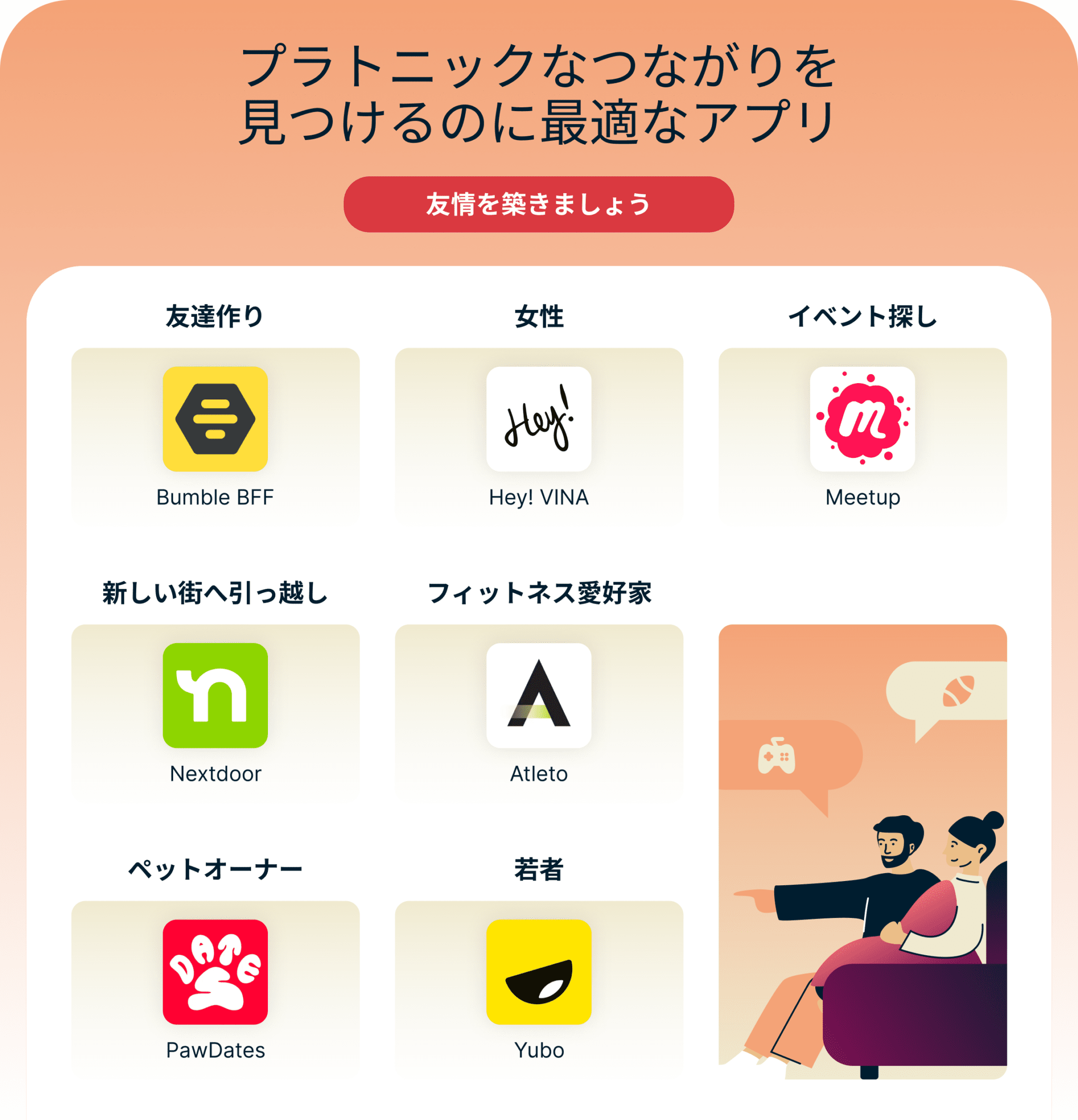 Best Apps For Finding Platonic Connections 5