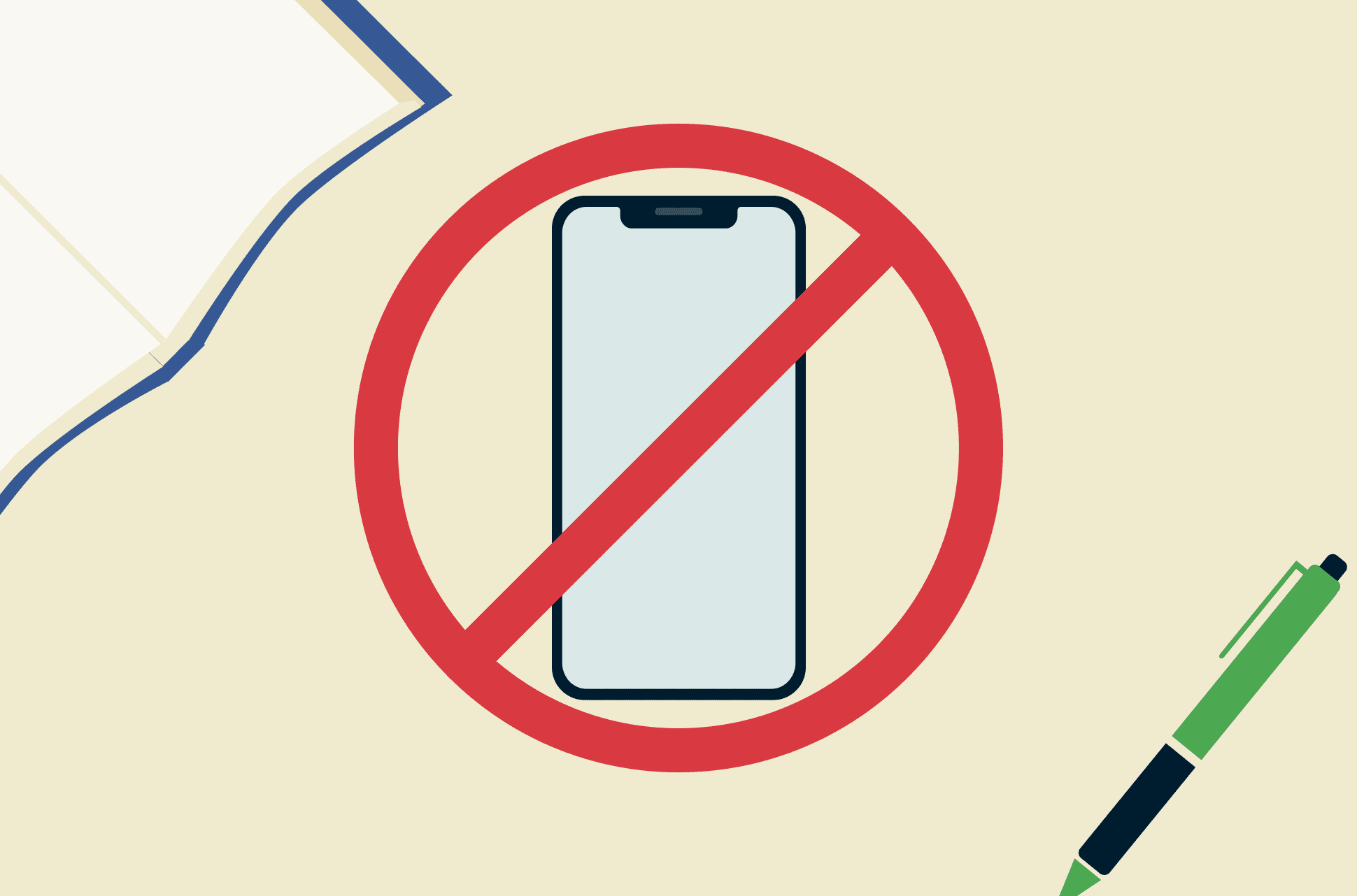 Mobieltjesverbod in de klas in Nederland