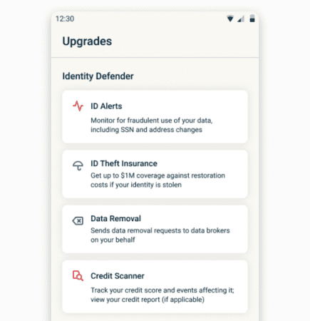 App Upgrades Identity Defender 435x450 1