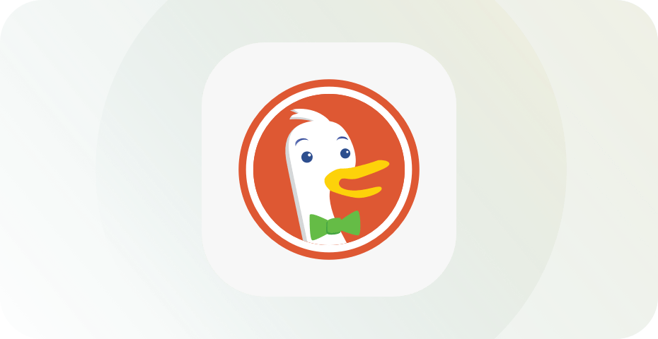 DuckDuckGo logotip.
