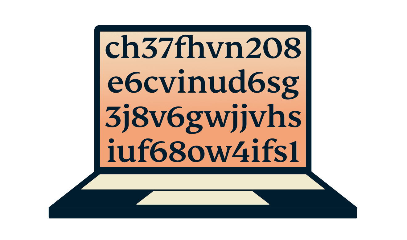 Bærbar PC med kryptering.