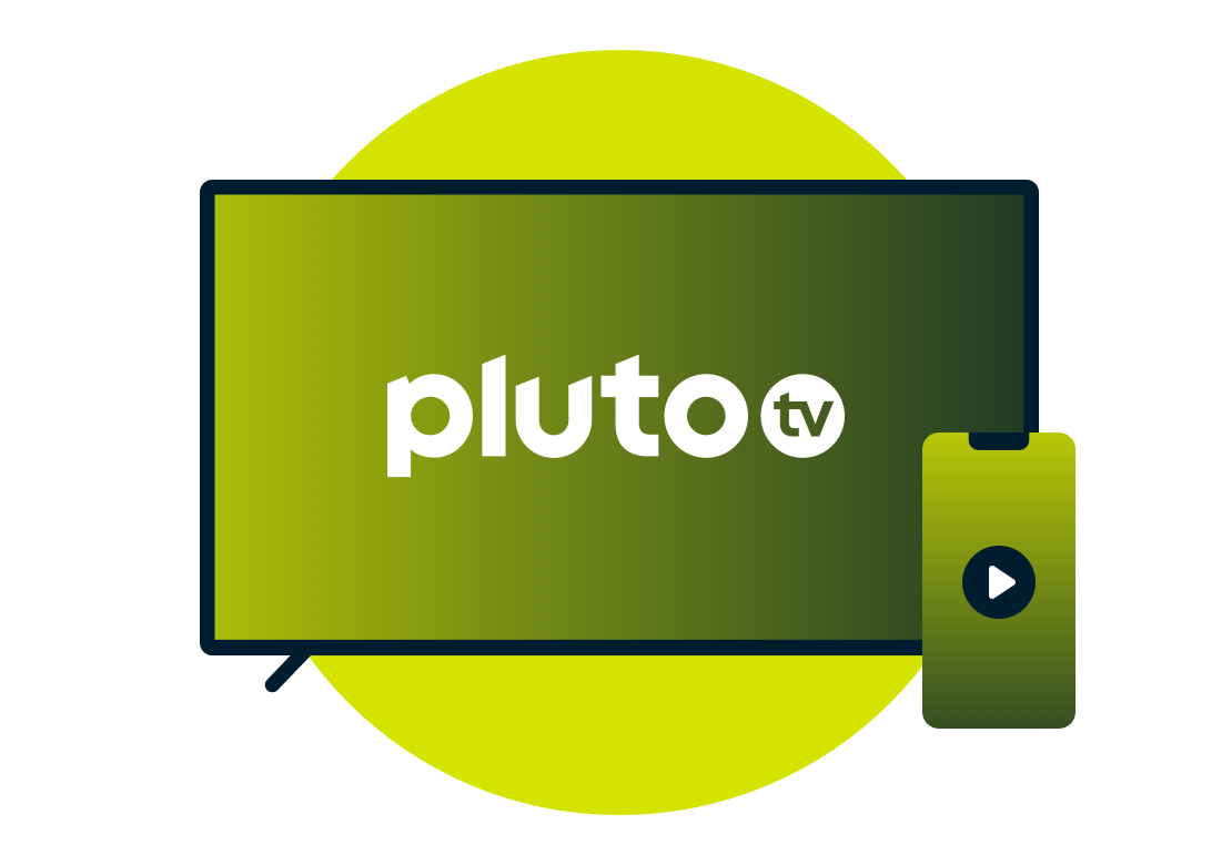 pluto tv vpn logga