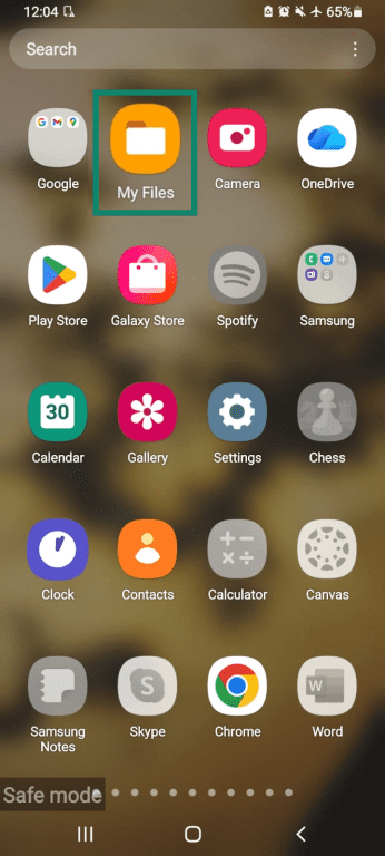 My Files app on Android (Samsung).