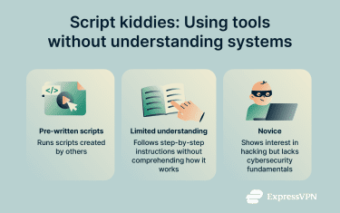 An overview of who script kiddies are, how they rely on pre-written tools, and why limited understanding defines their actions.