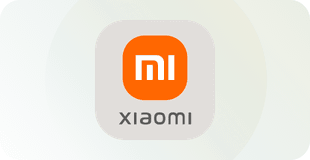 Xiaomiロゴ　透明な背景