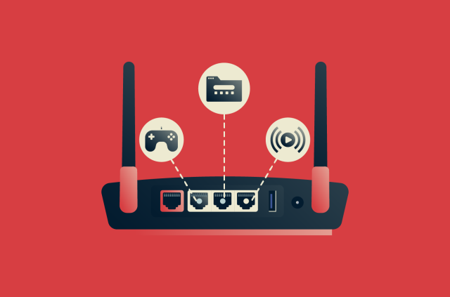 Como abrir portas no roteador