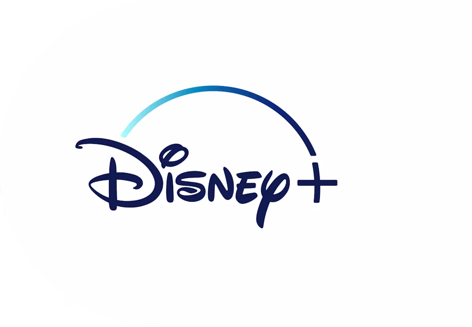 Streama Disney+ privat och säkert med ExpressVPN. Disney+ logga.