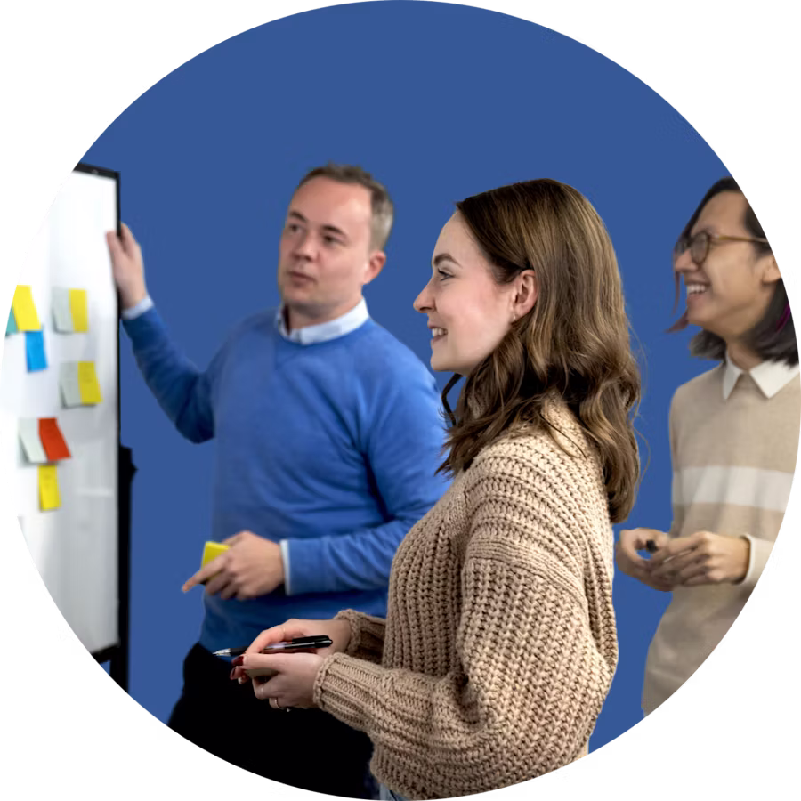 ExpressVPNジョブホームページ「カルチャー」セクションのためのボード演習